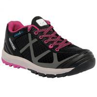 lady hyper trail low shoe black pink