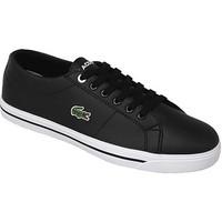 lacoste marcel girlss childrens shoes trainers in black