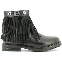 laura biagiotti 1538a ankle boots kid boyss childrens mid boots in bla ...