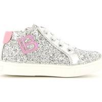 laura biagiotti 1062 sneakers kid silver boyss childrens shoes trainer ...