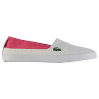 lacoste marice 117 canvas shoe junior girls