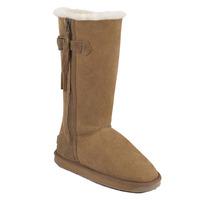 Ladies Lampern Sheepskin Boots Chestnut UK Size 6