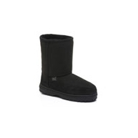 Ladies Short Cheriton Sheepskin Boots Black UK Size 3