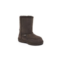 Ladies Short Cheriton Sheepskin Boots Chocolate UK Size 3