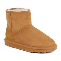 ladies mini classic sheepskin boots chestnut uk size 3