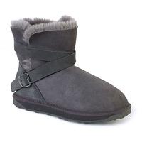 Ladies Durham Sheepskin Boots Granite UK Size 3