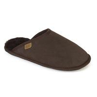 Ladies Shaftsbury Sheepskin Slippers Chocolate UK Size 3/4