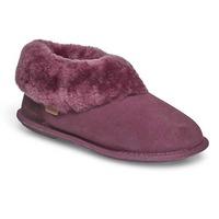 Ladies Classic Sheepskin Slipper Berry UK Size 5/6