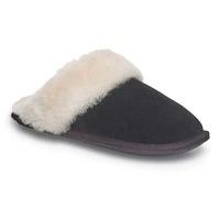ladies duchess sheepskin slippers black uk size 78