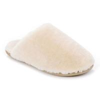 Ladies Wooly Sheepskin Slippers Beige UK Size 3/4