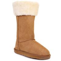 Ladies Camden Sheepskin Boots Chestnut UK Size 3