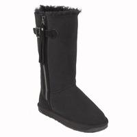 Ladies Lampern Sheepskin Boots Black UK Size 8