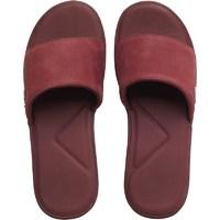 Lacoste Mens L.30 Slide Casual Sandals Dark Red