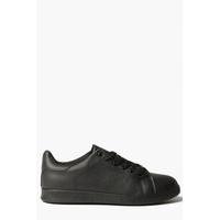 Lace Up Trainers - black