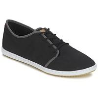 lafeyt derby bounded canvas mens shoes trainers in black