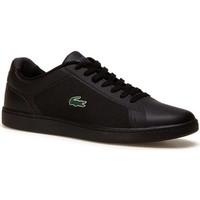 Lacoste 733SPM1005 Sneakers Man Black men\'s Shoes (Trainers) in black