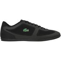 lacoste misano evo 316 1 spm blk mens shoes trainers in black