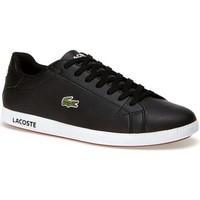 lacoste graduate lcr3 spm mens shoes trainers in black