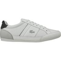 lacoste chaymon 316 1 cam whtlt gry mens shoes trainers in white