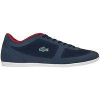 lacoste misano evo 316 1 spm nvy mens shoes trainers in white