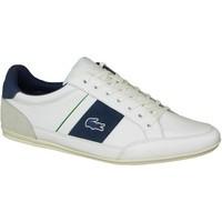 lacoste chaymon 216 mens shoes trainers in white