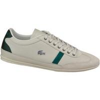 lacoste misano 33 srm mens shoes trainers in white