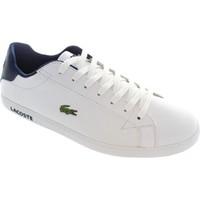 lacoste graduate mens shoes trainers in white