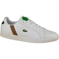 lacoste renard tri mens shoes trainers in white