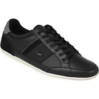 lacoste chaymon 116 mens shoes trainers in black