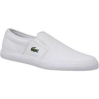 Lacoste Gazon BL 1 men\'s Slip-ons (Shoes) in White