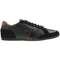 lacoste alisos 117 1 cam blk mens shoes trainers in black