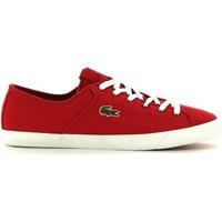 Lacoste 727SPM3106 Sneakers Man Red men\'s Shoes (Trainers) in red