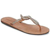 Laidback London LANA women\'s Flip flops / Sandals (Shoes) in brown