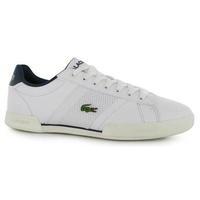 lacoste deston lace trainers mens