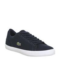 lacoste lerond navy canvas