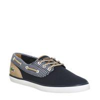 Lacoste Jouer Deck NAVY STRIPE