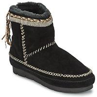 laidback london nyali plait womens low ankle boots in black