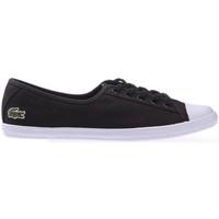 lacoste ziane bl 2 womens shoes trainers in black