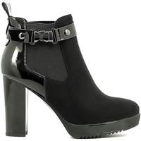 laura biagiotti 1721 ankle boots women black womens mid boots in black