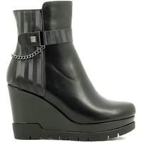 laura biagiotti 1780 ankle boots women black womens mid boots in black