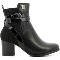 laura biagiotti 1723 ankle boots women black womens mid boots in black