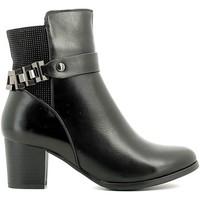 laura biagiotti 1725 ankle boots women black womens mid boots in black