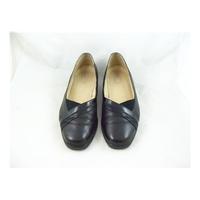 lady x black leather shoes size 75