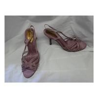 Ladies slingback shoes- 6 Kaleidoscope - Size: 6 - Purple - Slingbacks