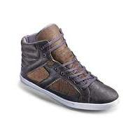 Label J Hi-Top Trainers Extra Wide Fit