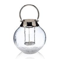 Large Mottled Glass Lantern
