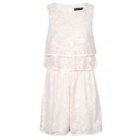 LACE DOUBLE LAYER PLAYSUIT