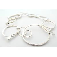 La Jewellery Recycled Bohemian Silver Bracelet