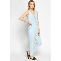 Lace Up Neck Jumpsuit