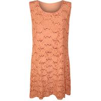 Laverne Lace Sequin Party Dress - Coral